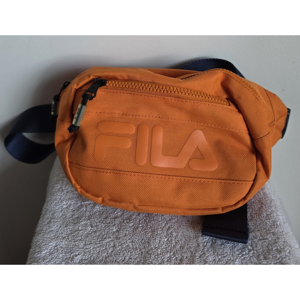 Fila Fanny Pack Orange Belt Bag Athleisure Waist Pouch Hip